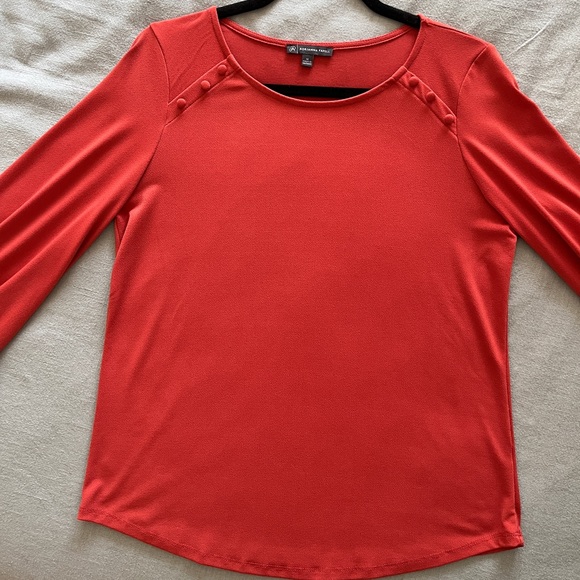 Adrianna Papel 3/4 Sleeve Top SZ M - Picture 5 of 5